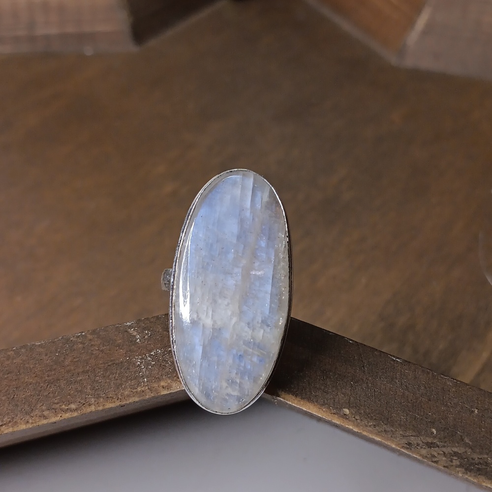 Sri Lankin Moonstone Ring, Size 7.5